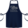 Nuke the Entire Site From Orbit Alien Cotton Apron 100% Organic Navy Blue