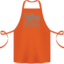 Nuke the Entire Site From Orbit Alien Cotton Apron 100% Organic Orange