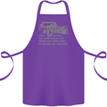 Nuke the Entire Site From Orbit Alien Cotton Apron 100% Organic Purple