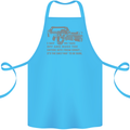 Nuke the Entire Site From Orbit Alien Cotton Apron 100% Organic Turquoise