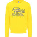 Nuke the Entire Site From Orbit Alien Kids Sweatshirt Jumper Yellow