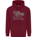 Nuke the Entire Site From Orbit Alien Mens 80% Cotton Hoodie Maroon