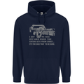 Nuke the Entire Site From Orbit Alien Mens 80% Cotton Hoodie Navy Blue