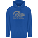 Nuke the Entire Site From Orbit Alien Mens 80% Cotton Hoodie Royal Blue