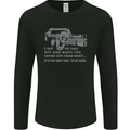 Nuke the Entire Site From Orbit Alien Mens Long Sleeve T-Shirt Black