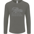 Nuke the Entire Site From Orbit Alien Mens Long Sleeve T-Shirt Charcoal