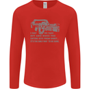 Nuke the Entire Site From Orbit Alien Mens Long Sleeve T-Shirt Red