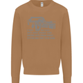 Nuke the Entire Site From Orbit Alien Mens Sweatshirt Jumper Caramel Latte