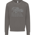 Nuke the Entire Site From Orbit Alien Mens Sweatshirt Jumper Charcoal