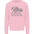 Nuke the Entire Site From Orbit Alien Mens Sweatshirt Jumper Light Pink