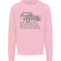 Nuke the Entire Site From Orbit Alien Mens Sweatshirt Jumper Light Pink