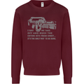 Nuke the Entire Site From Orbit Alien Mens Sweatshirt Jumper Maroon
