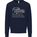 Nuke the Entire Site From Orbit Alien Mens Sweatshirt Jumper Navy Blue