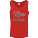 Nuke the Entire Site From Orbit Alien Mens Vest Tank Top Red