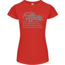 Nuke the Entire Site From Orbit Alien Womens Petite Cut T-Shirt Red