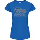 Nuke the Entire Site From Orbit Alien Womens Petite Cut T-Shirt Royal Blue