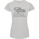 Nuke the Entire Site From Orbit Alien Womens Petite Cut T-Shirt Sports Grey