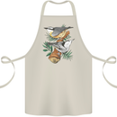 Nuthatch Garden Bird Watching Cotton Apron 100% Organic Natural