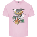Nuthatch Garden Bird Watching Kids T-Shirt Childrens Light Pink