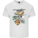 Nuthatch Garden Bird Watching Kids T-Shirt Childrens White