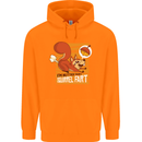 Nuttieer Than a Squirrel Fart Funny Farting Childrens Kids Hoodie Orange
