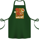 Nuttieer Than a Squirrel Fart Funny Farting Cotton Apron 100% Organic Forest Green