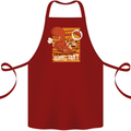 Nuttieer Than a Squirrel Fart Funny Farting Cotton Apron 100% Organic Maroon