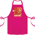 Nuttieer Than a Squirrel Fart Funny Farting Cotton Apron 100% Organic Pink