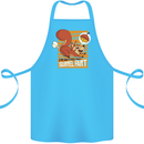 Nuttieer Than a Squirrel Fart Funny Farting Cotton Apron 100% Organic Turquoise