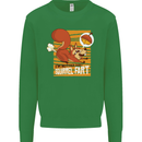 Nuttieer Than a Squirrel Fart Funny Farting Kids Sweatshirt Jumper Irish Green