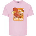 Nuttieer Than a Squirrel Fart Funny Farting Kids T-Shirt Childrens Light Pink