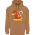 Nuttieer Than a Squirrel Fart Funny Farting Mens 80% Cotton Hoodie Caramel Latte