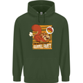 Nuttieer Than a Squirrel Fart Funny Farting Mens 80% Cotton Hoodie Forest Green