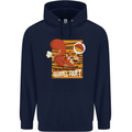 Nuttieer Than a Squirrel Fart Funny Farting Mens 80% Cotton Hoodie Navy Blue