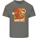 Nuttieer Than a Squirrel Fart Funny Farting Mens Cotton T-Shirt Tee Top Charcoal