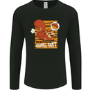 Nuttieer Than a Squirrel Fart Funny Farting Mens Long Sleeve T-Shirt Black