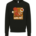Nuttieer Than a Squirrel Fart Funny Farting Mens Sweatshirt Jumper Black