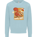 Nuttieer Than a Squirrel Fart Funny Farting Mens Sweatshirt Jumper Light Blue