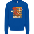 Nuttieer Than a Squirrel Fart Funny Farting Mens Sweatshirt Jumper Royal Blue