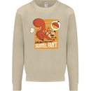 Nuttieer Than a Squirrel Fart Funny Farting Mens Sweatshirt Jumper Sand