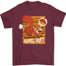 Nuttieer Than a Squirrel Fart Funny Farting Mens T-Shirt Cotton Gildan Maroon
