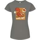 Nuttieer Than a Squirrel Fart Funny Farting Womens Petite Cut T-Shirt Charcoal