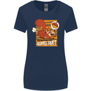 Nuttieer Than a Squirrel Fart Funny Farting Womens Wider Cut T-Shirt Navy Blue