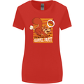 Nuttieer Than a Squirrel Fart Funny Farting Womens Wider Cut T-Shirt Red