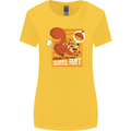 Nuttieer Than a Squirrel Fart Funny Farting Womens Wider Cut T-Shirt Yellow