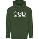 OCD Obsessive Camping Disorder Childrens Kids Hoodie Forest Green