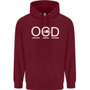 OCD Obsessive Camping Disorder Childrens Kids Hoodie Maroon