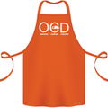 OCD Obsessive Camping Disorder Cotton Apron 100% Organic Orange