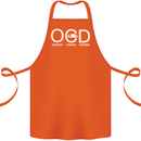 OCD Obsessive Camping Disorder Cotton Apron 100% Organic Orange