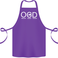 OCD Obsessive Camping Disorder Cotton Apron 100% Organic Purple
